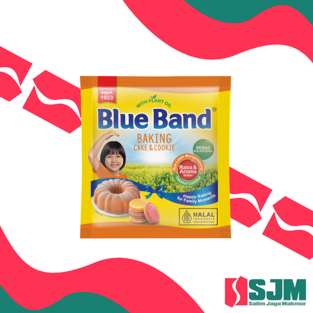 

Blue Band Cake & Cookies 200gr – Margarin Serbaguna untuk Roti, Kue & Cookies