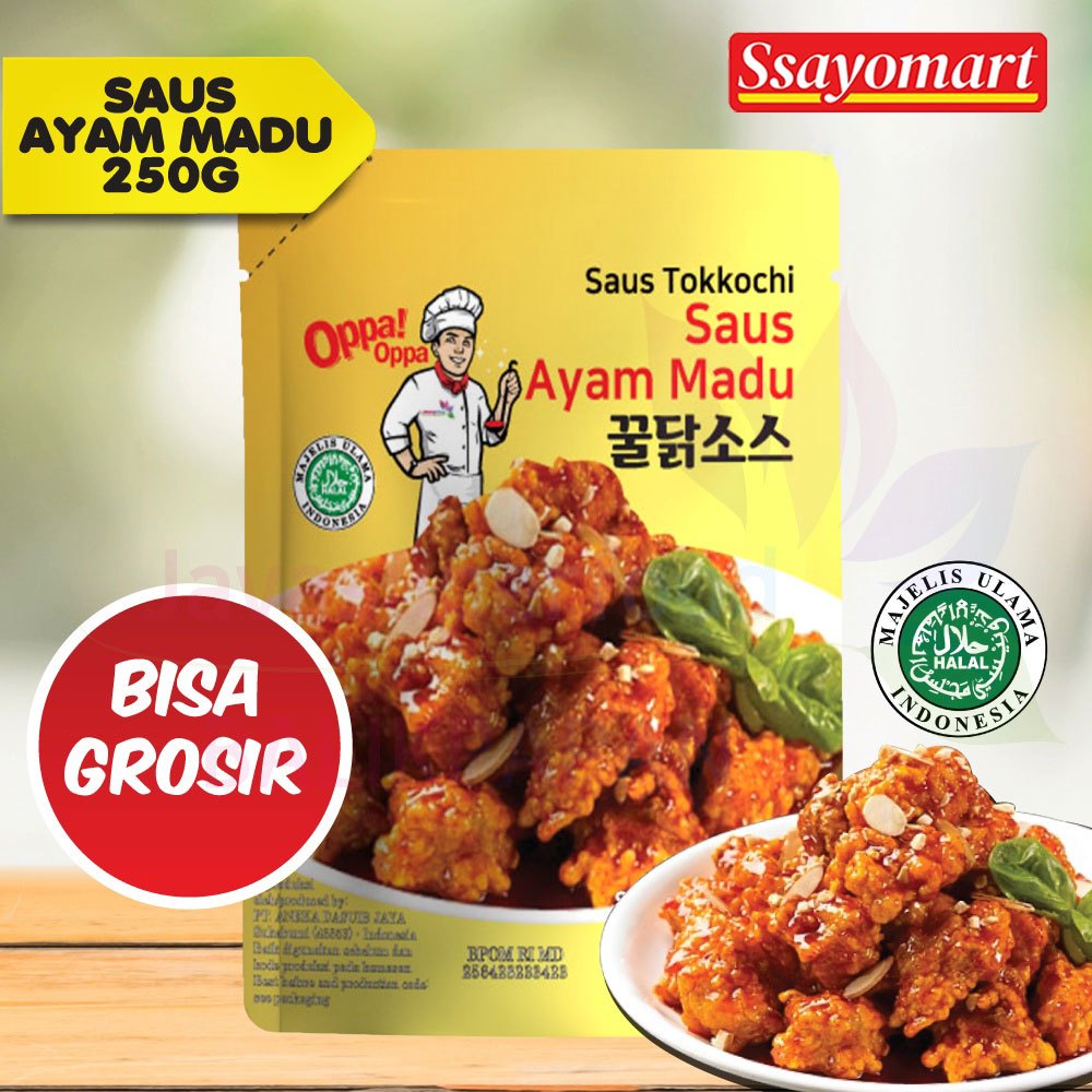 

Saus Instan Saus Ayam Madu HONEY CHICKEN SAUCE 250g 500g 1kg
