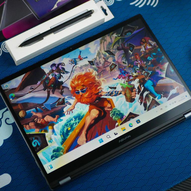 ADVAN 360 STYLUS PRO i3 -1115G4 8/512GB W11 TOUCHSCREEN GARANSI RESMI