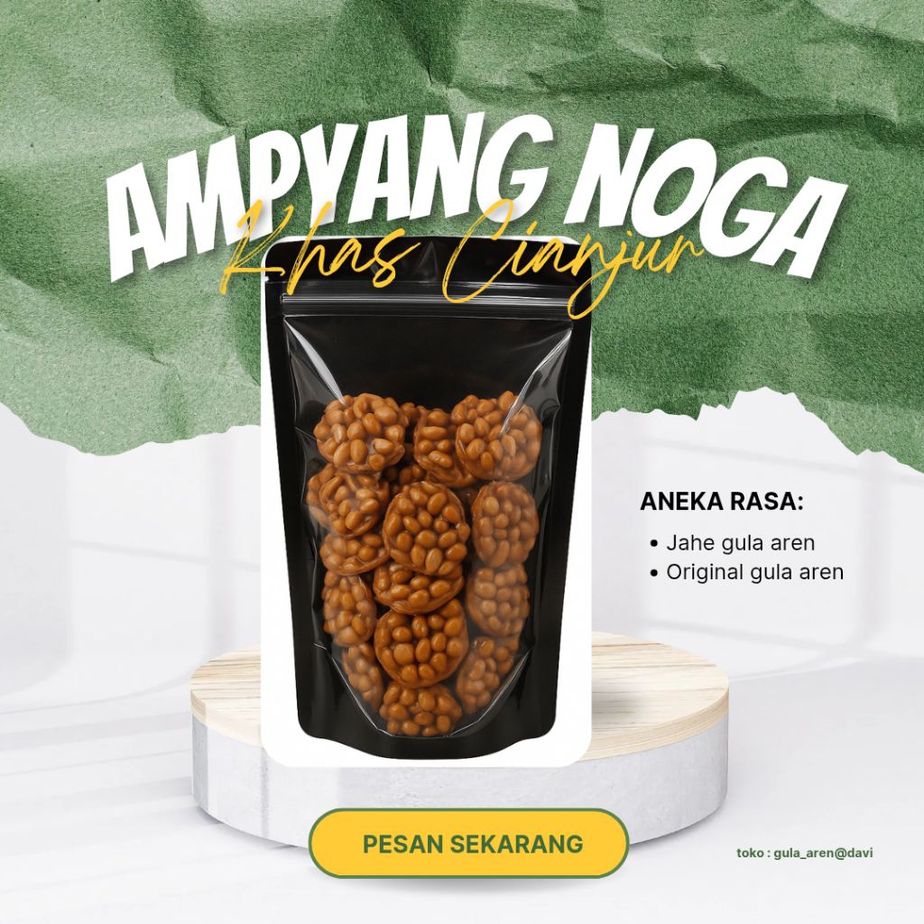 

Apmyang-noga manis gurih cemilan jadul rasa modern 1kg/500gram