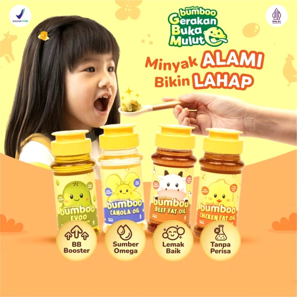 

Barefood Bumboo Minyak Alami Bikin Lahap