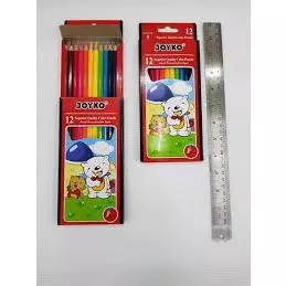 

Joyko Pensil Warna 12 warna Superior Quality Color Pencils