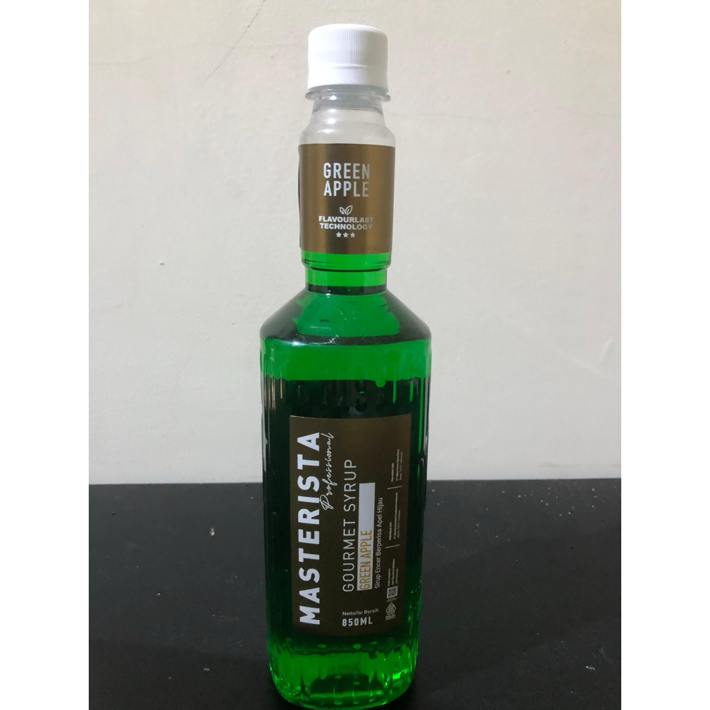 

Masterista Sirup Rasa Green Apple 850 ml