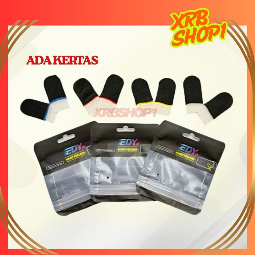 Mr Q Jempol V2 List Warna Sarung Jempol Sarung Jari Anti Basah Layar HP PUBG CODM