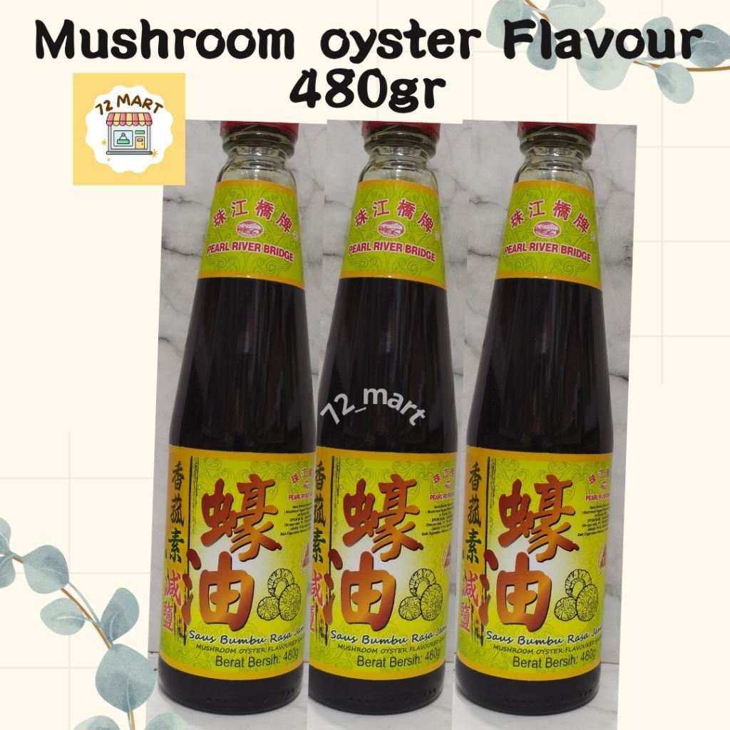 

PRB Vegetarian Mushroom Oyster Sauce 480gr/Saus tiram vege