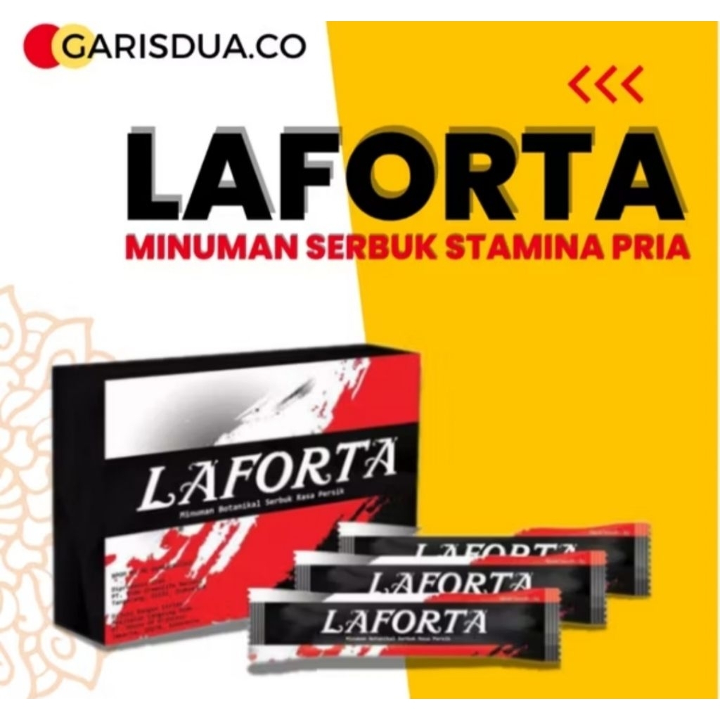 LAFORTA ASLI ORIGINAL OBAT PENAMBAH STAMINA PRIA ISI 10 SACHET OBAT HERBAL