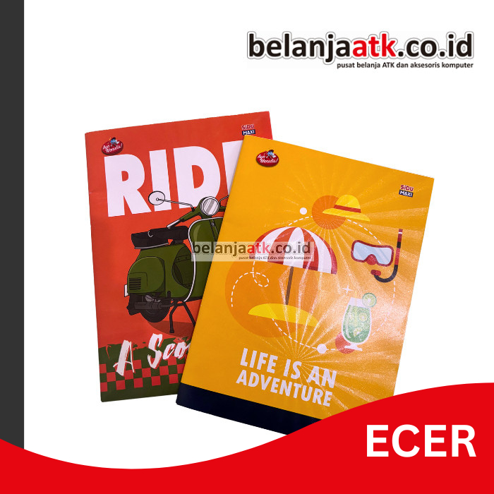 

[ECER] Buku Tulis Sidu Maxi (Ukuran Sedang untuk Anak dan Remaja)