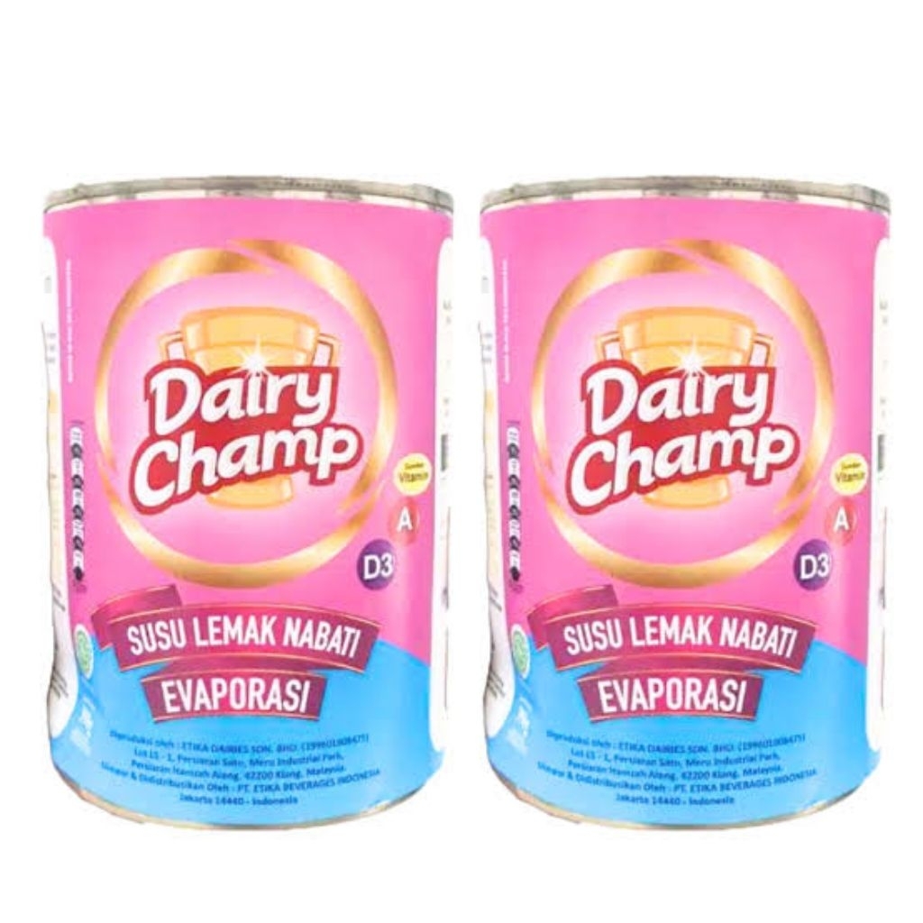 

Susu Evaporasi Dairy Champ Kaleng 390gram