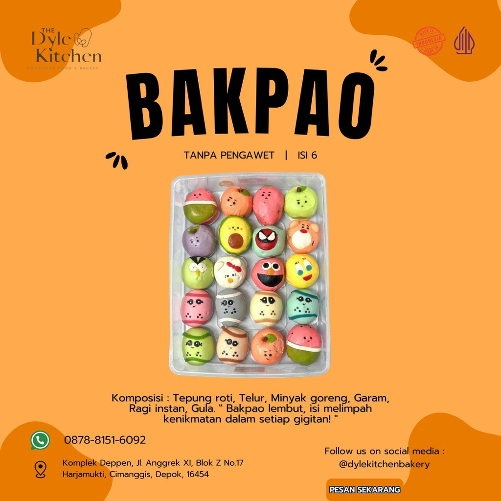 

BAKPAO CHOCOLATE KARAKTER HOMADE
