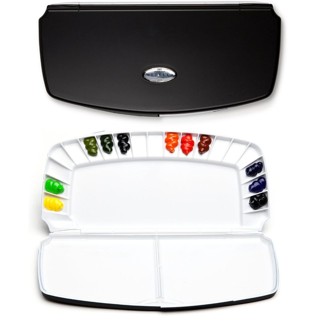 

Mijello Palette Fusion 20 Slot – Palet Cat Air Premium Warna Hitam