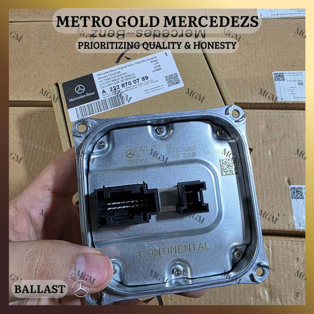 A2228700789 BALLAST LAMPU MERCEDES BENZ W222 W205 W212 MODUL BALLAST MERCY