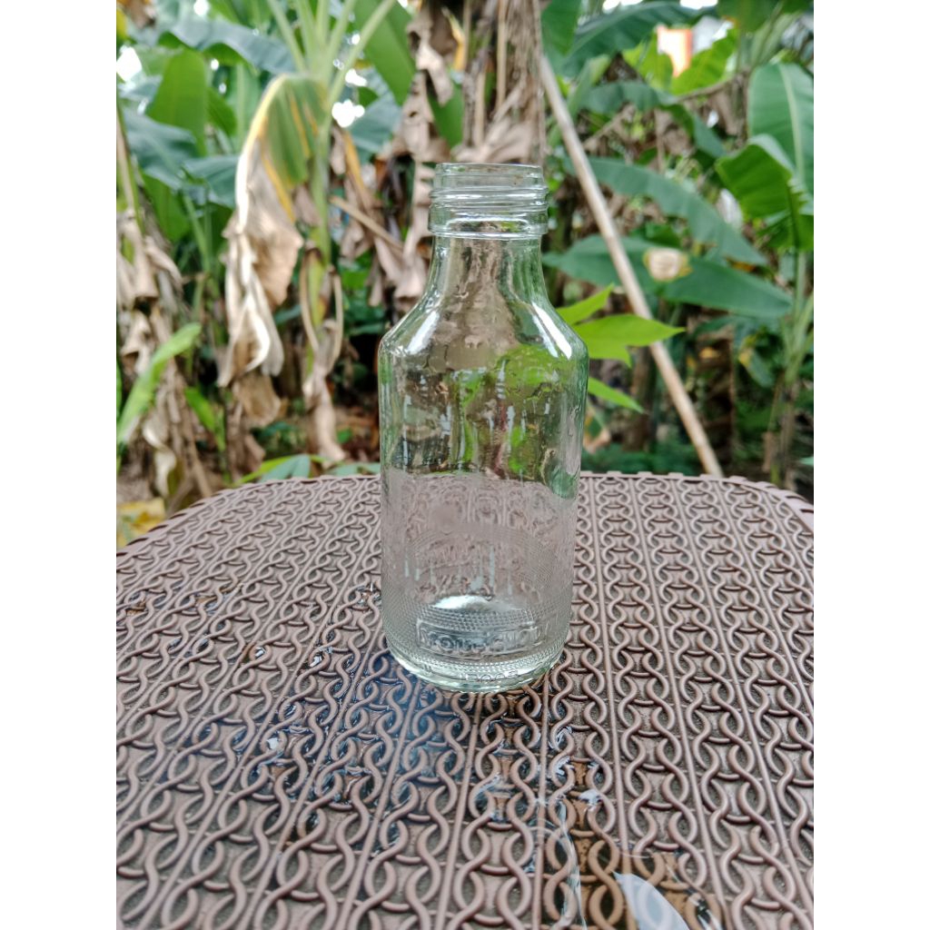 botol bekas uc1000 + plus tutup putih