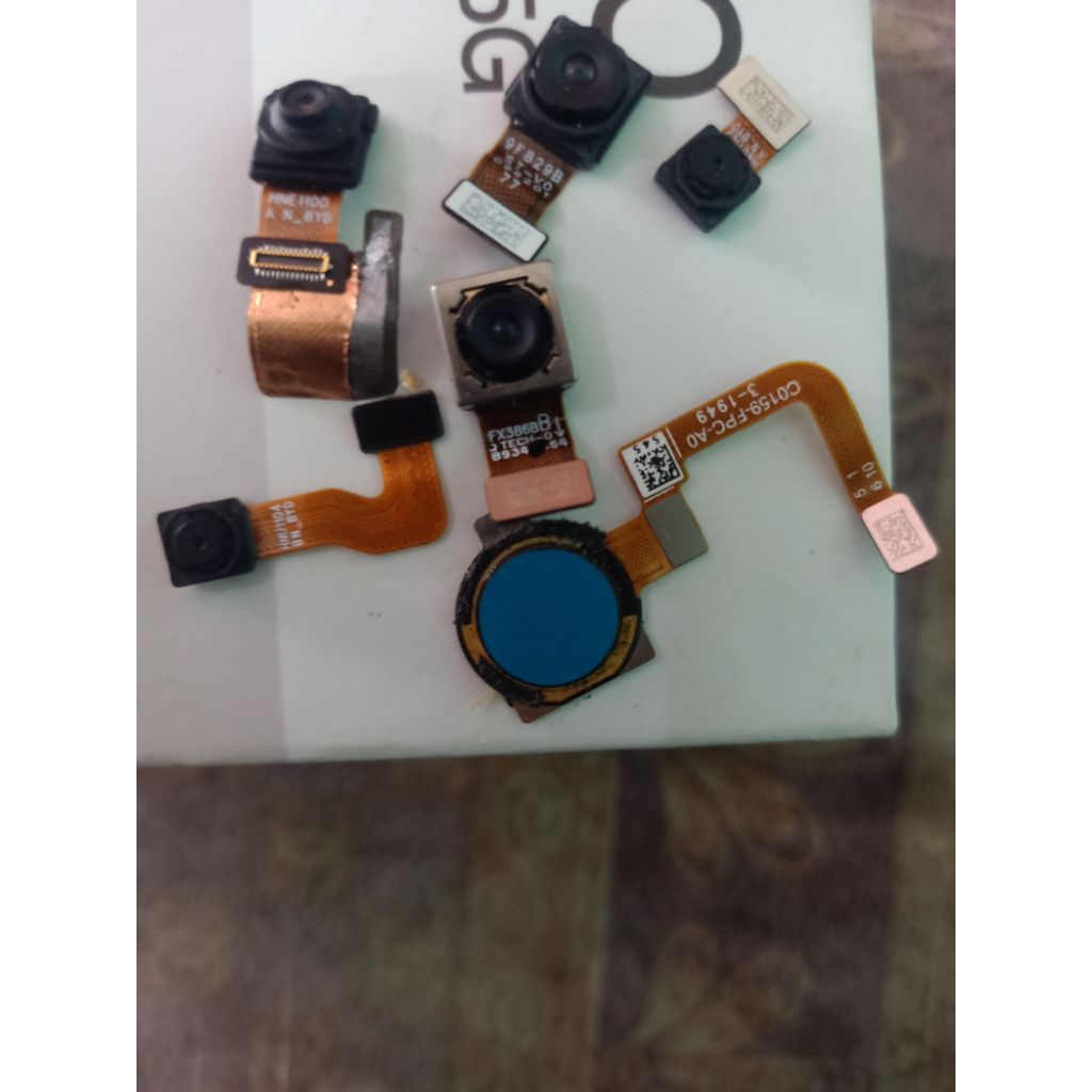 kamera realme 5i set finger