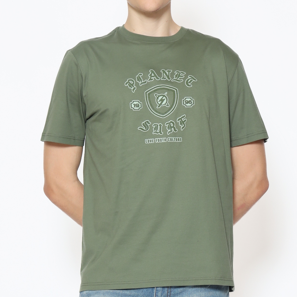 Planet Surf Clothing Kaos lengan pendek Pria Scamp Men Tee Planet Surf