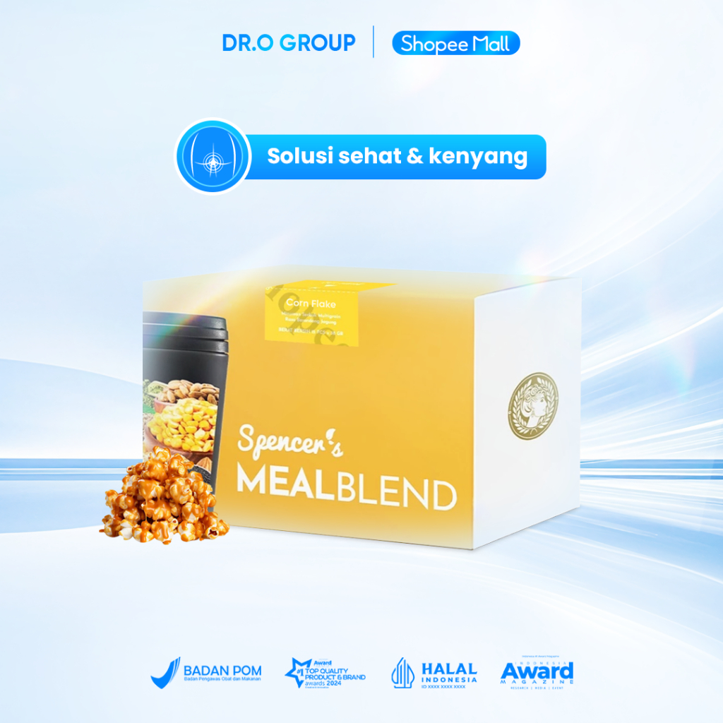 

Spencer's MealBlend (1 Box Popcorn) - Sarapan Serat Tinggi untuk Diet
