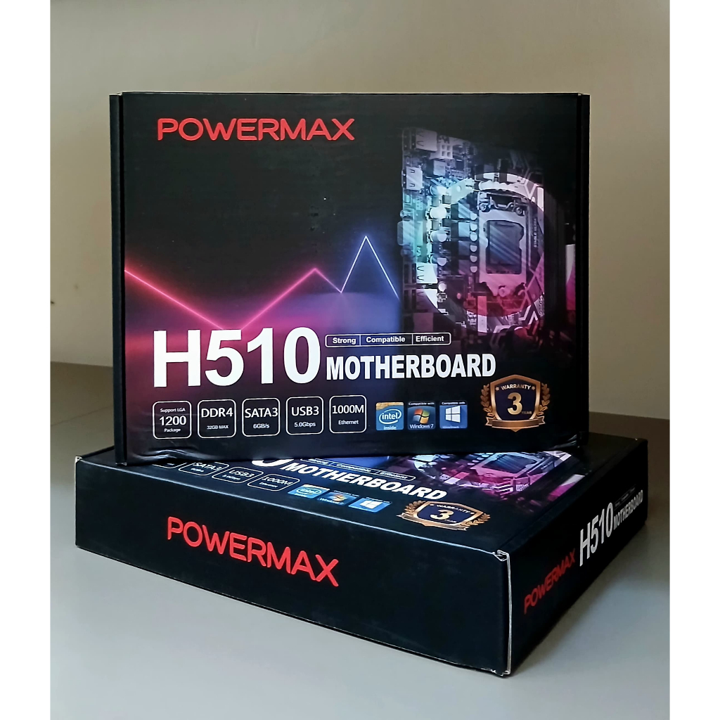 Motherboard PowerMax H510 LGA1200 DDR4 NVME