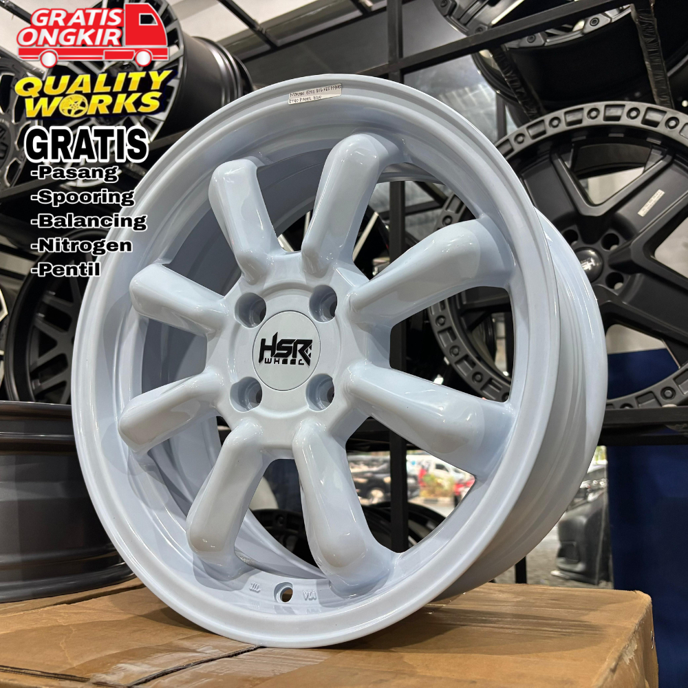 Velg Ring 16 Mobil Vios, Etios Valco, Velg Mobil Racing R16 Hsr Wheel Morotai