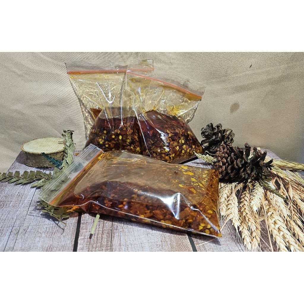 

sambel Chilli oil kemasan mini