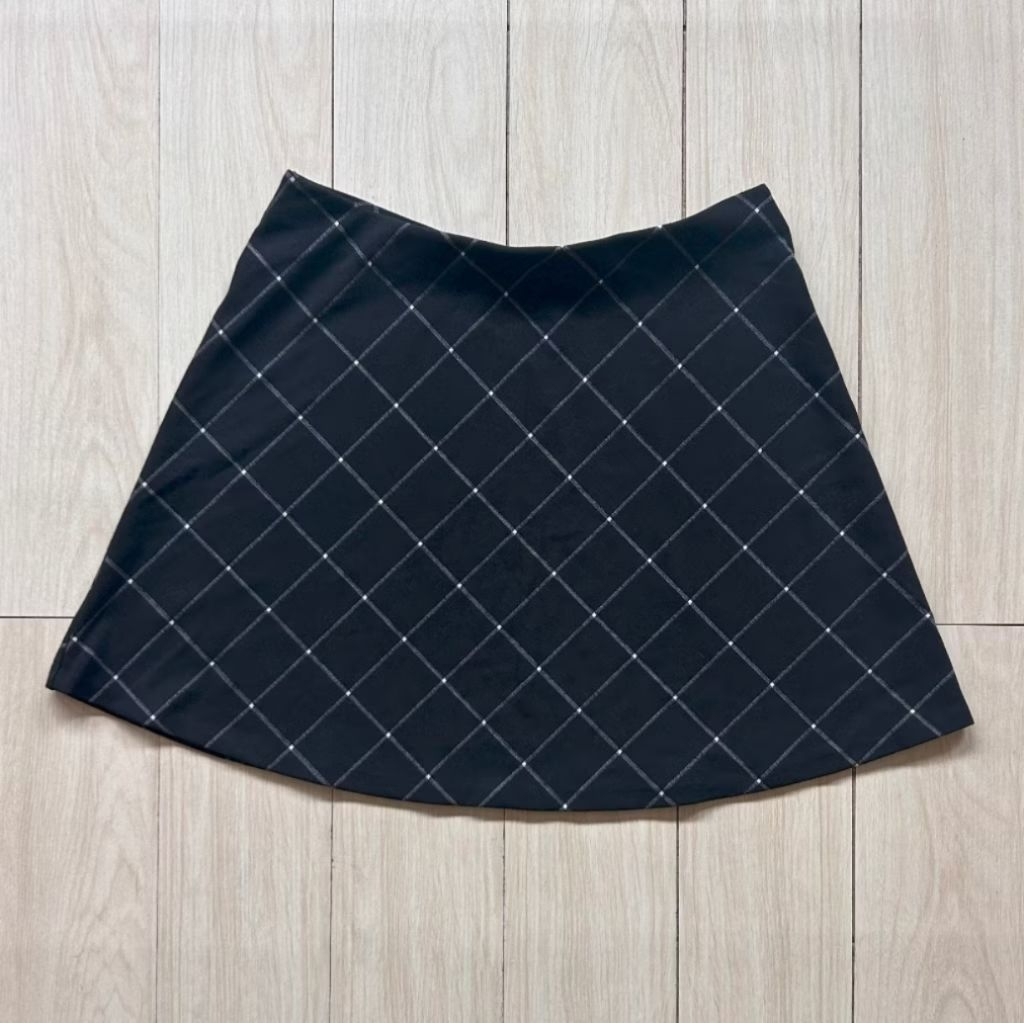 Flare skirt Lace / rok brukat / rok lace / lace skirt mini / rok brukat mini / plaid skirt / rok sel