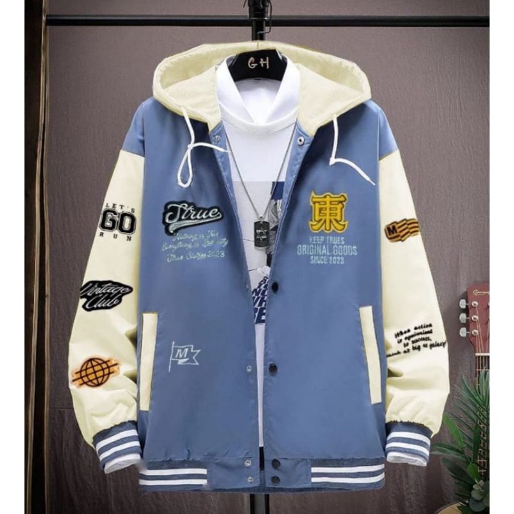 JAKET BASEBALL CHINA SCURE TEBAL HALUS PRIA DAN WANITA