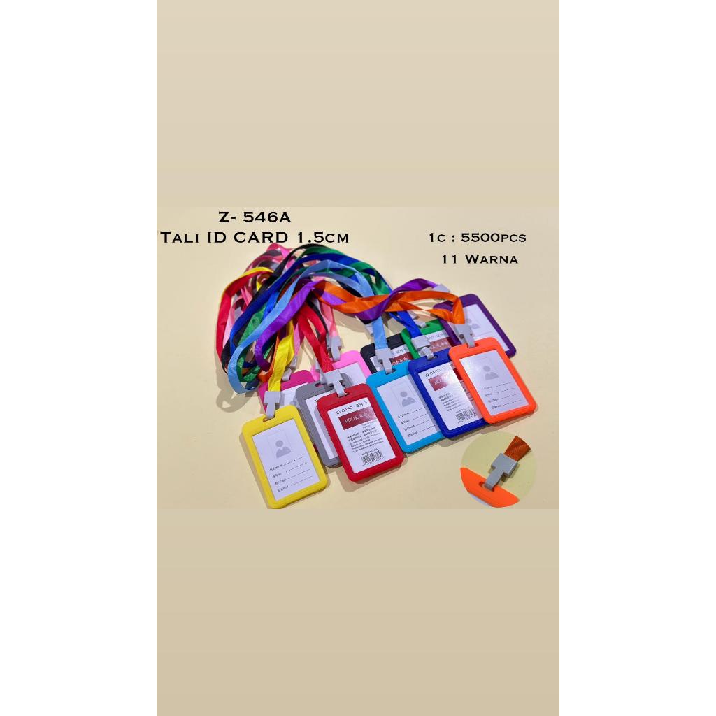 

TALI ID CARD 1.5 CM DENGAN GANTUNGAN KUALITAS BAGUS WARNA CERAH