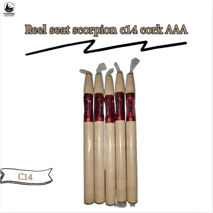 Reel seat scorpion c14 cork AAA , Scorpion Set Gabus
