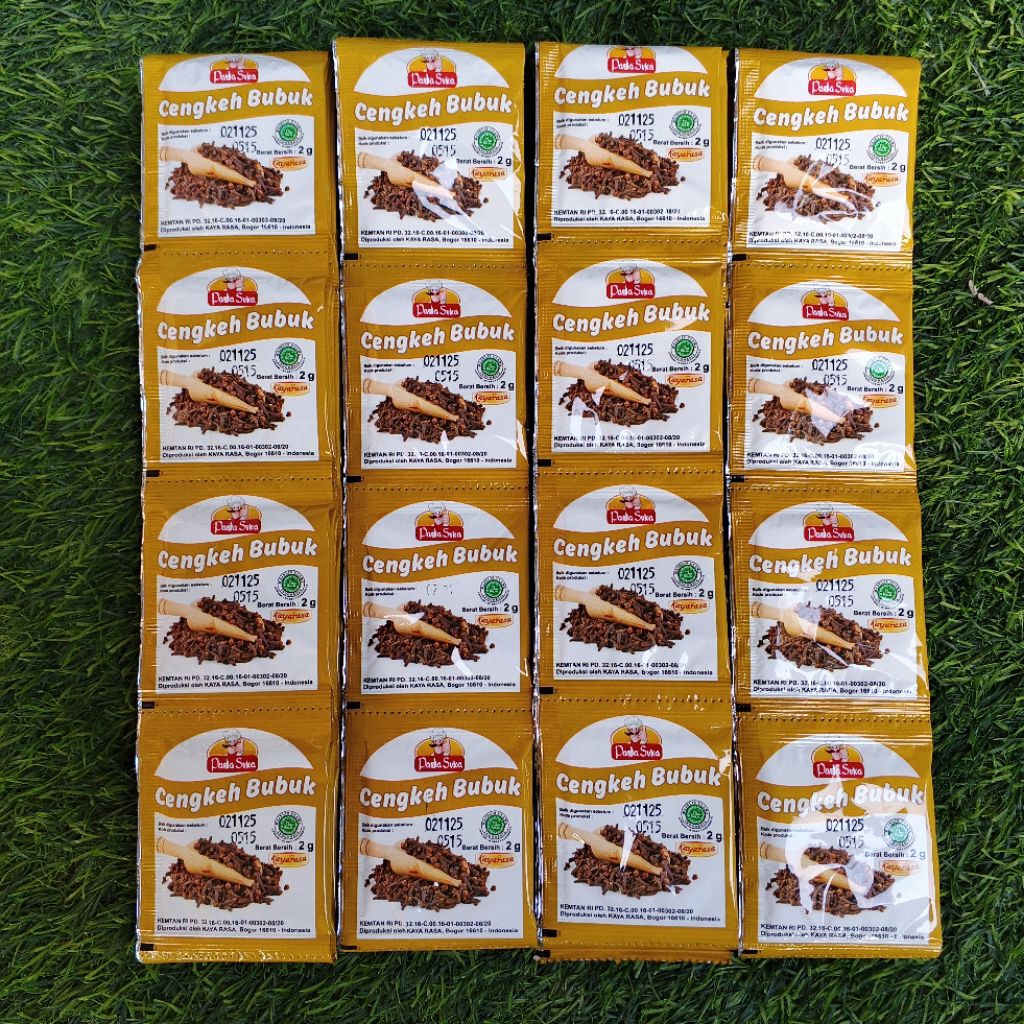 

Cengkeh Bubuk Isinya 72 Sachet Bumbu Dapur Murah