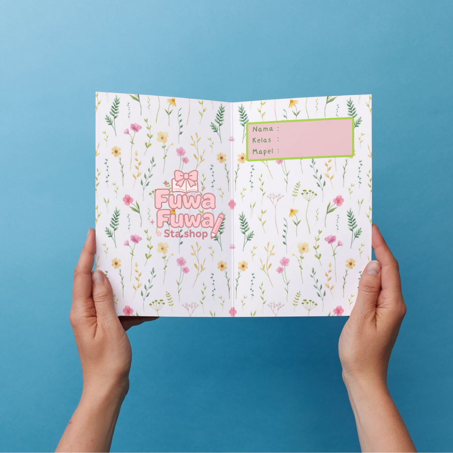 

Sampul Buku Sekolah A5 Motif Lucu Tema 4 Musim – Cover Pelindung Buku Anak Waterproof