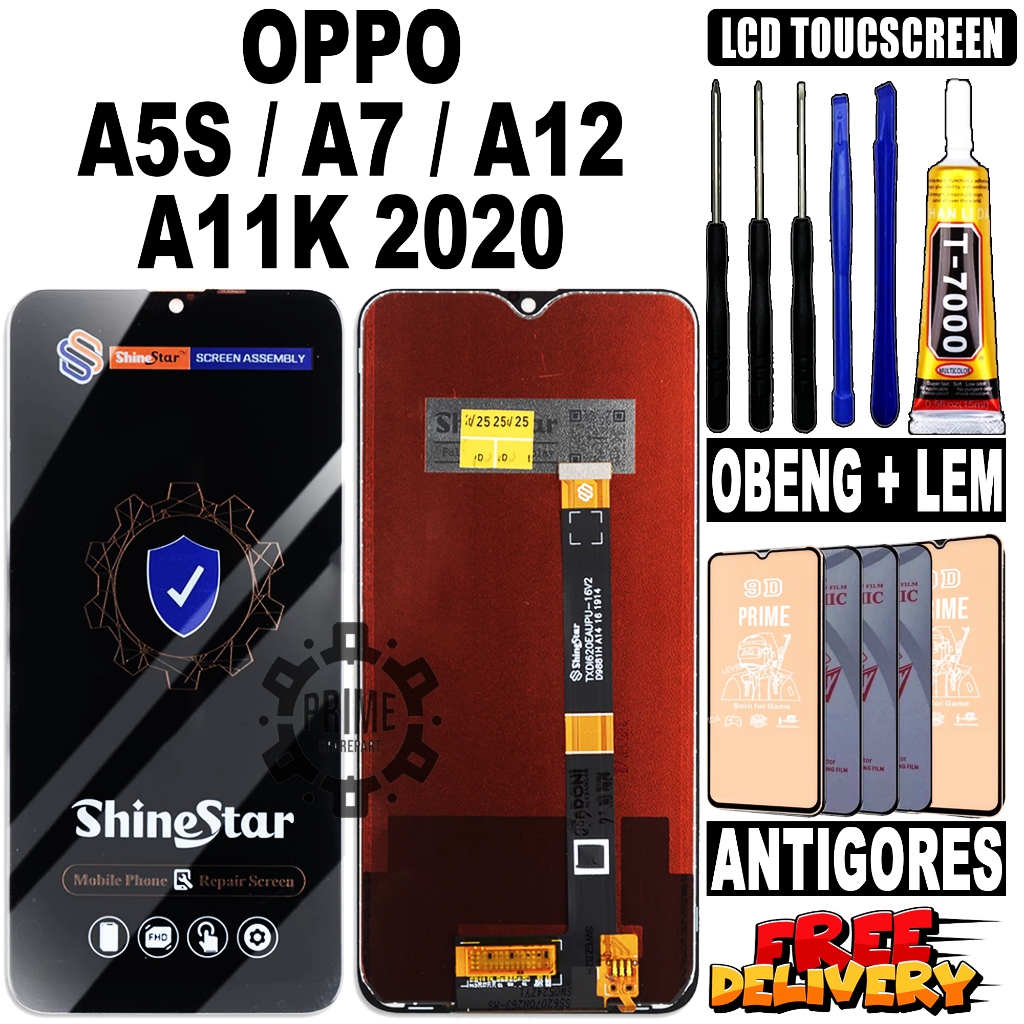LCD TOUCHSCREEN OPPO A5S / OPPO A7 / OPPO A12 / OPPO A11K 2020 ORIGINAL FULLSET