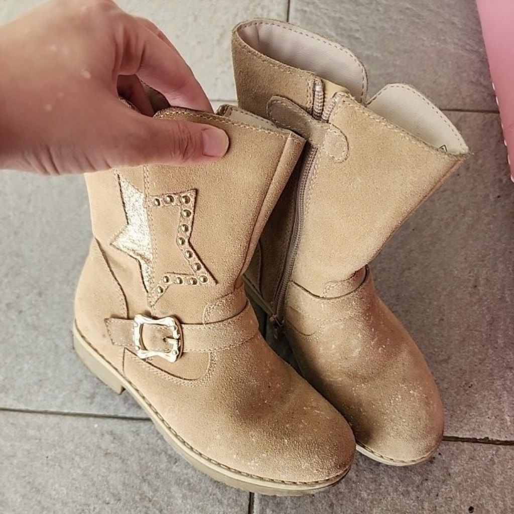 preloved boots sepatu anak perempuan shoes dr kong drkong size 31 winter