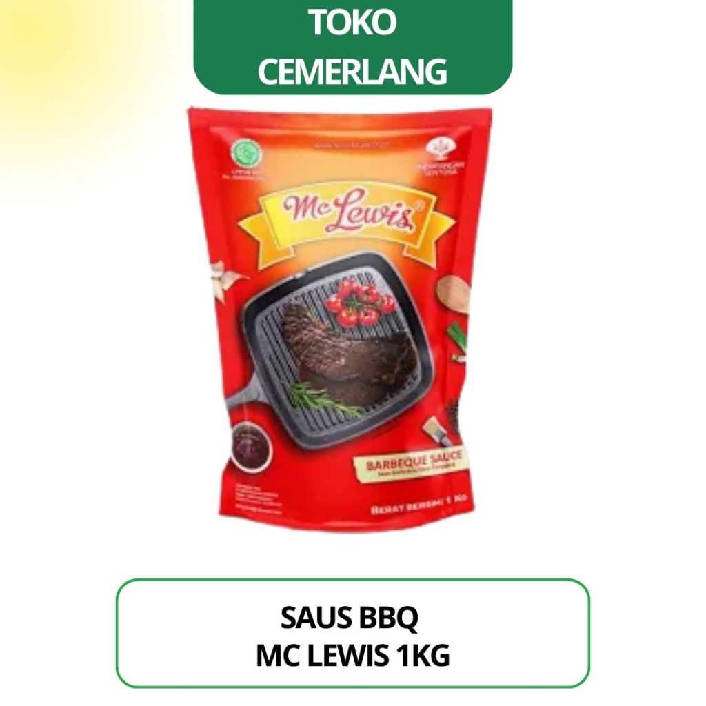 

Saus Barbeque BBQ Mc Lewis 1 kg
