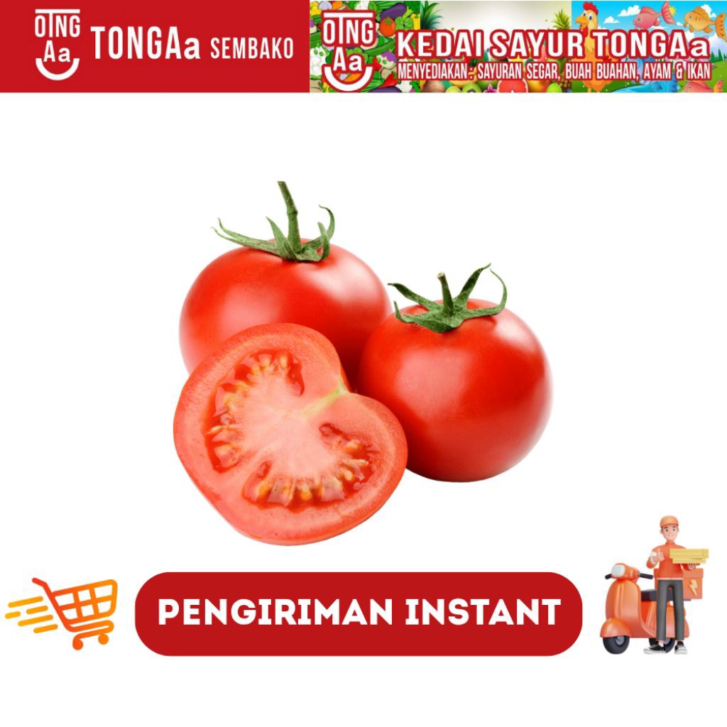 

Tomat Merah Segar Sambal -Fresh