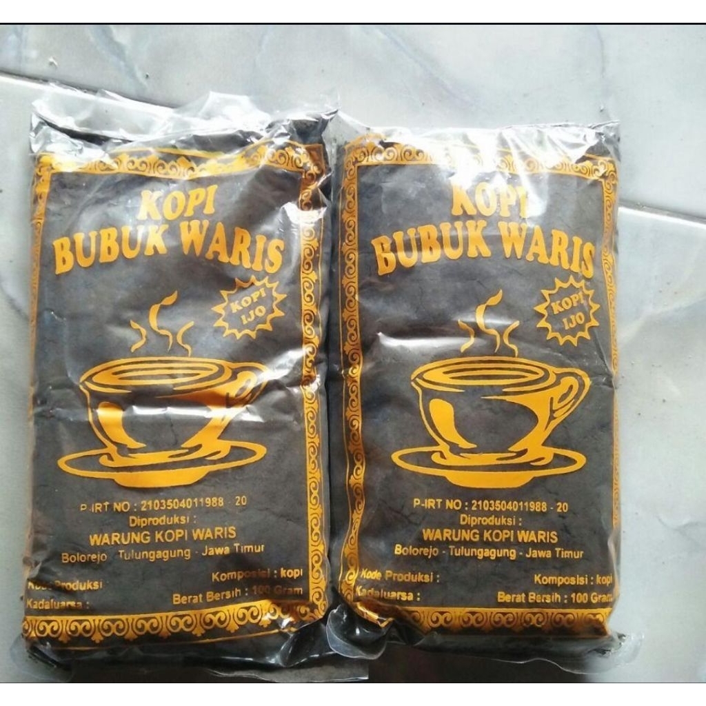 

Kopi bubuk Waris 100 gr