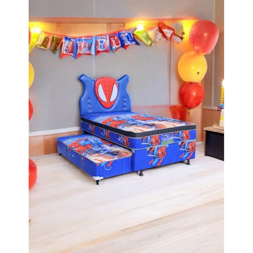 Kasur Springbed Sorong Galaxion 2in1 - Motif Karakter