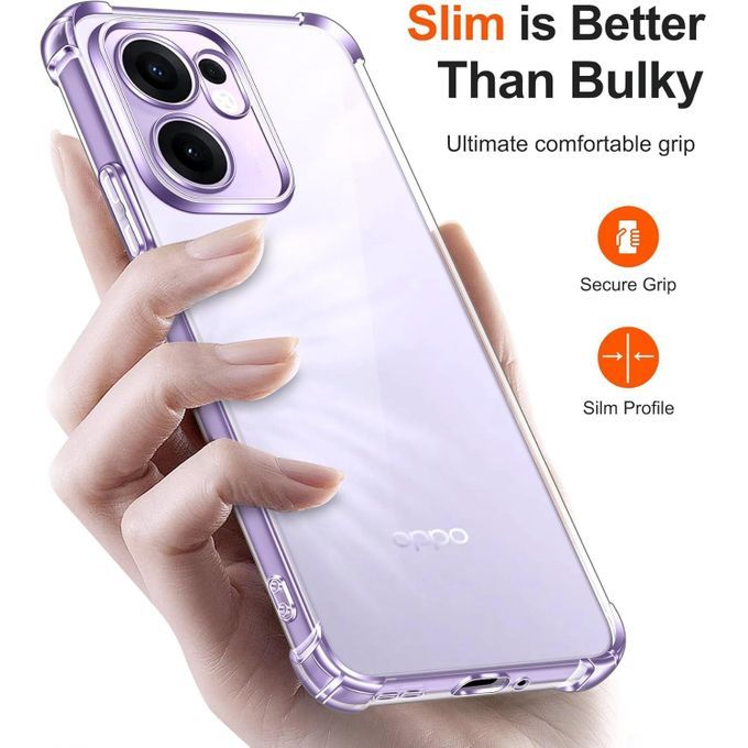 2025 Softcase Oppo Reno14 Reno13 Reno13f Reno13Pro Case super Clear bening Transparan slim anti lici