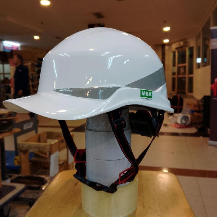 Helm Safety Proyek MSA Lokal  Baseball / Helm Safety Proyek Murah / Helm Safety MSA Bahan PP
