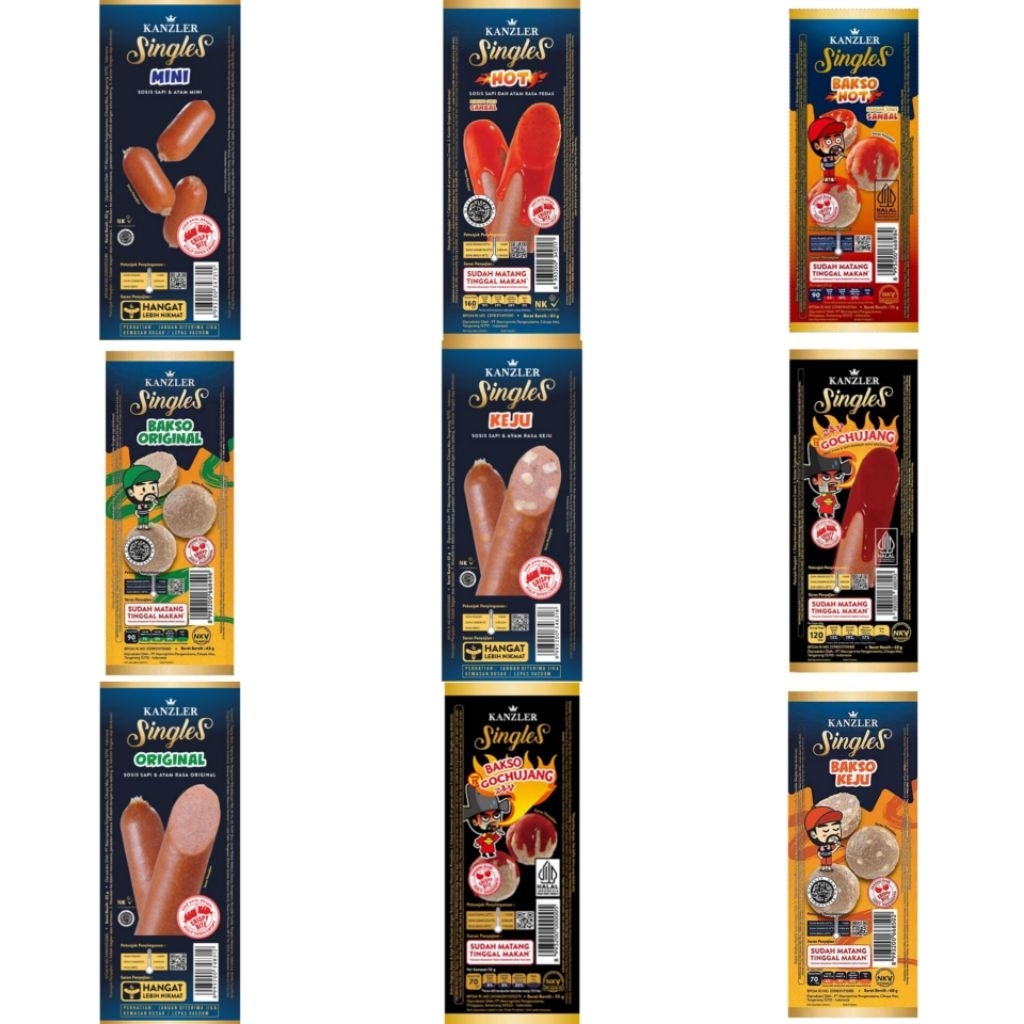 

(Misha) Kanzler Single Sosis dan Baso