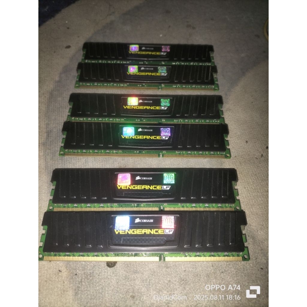 Ram Gaming DDR3 CORSAIR 16GB (2X8GB) 1600mhz