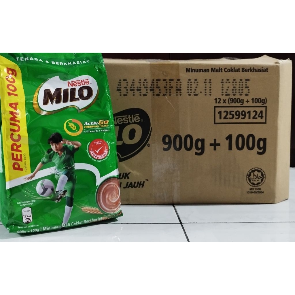 

Milo Original Nestle Malay 12 x 1Kilogram