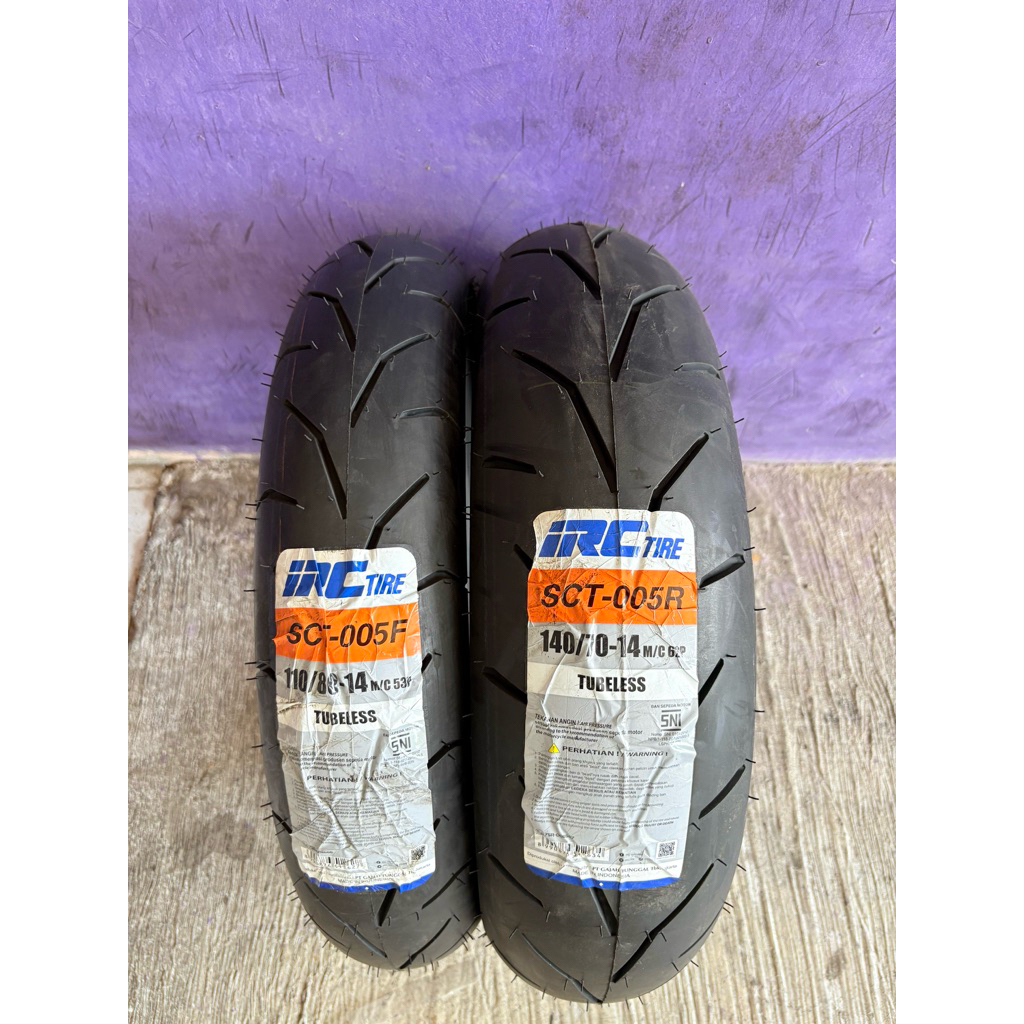 BAN IRC AEROX SCT005 110/80-14 140/70-14