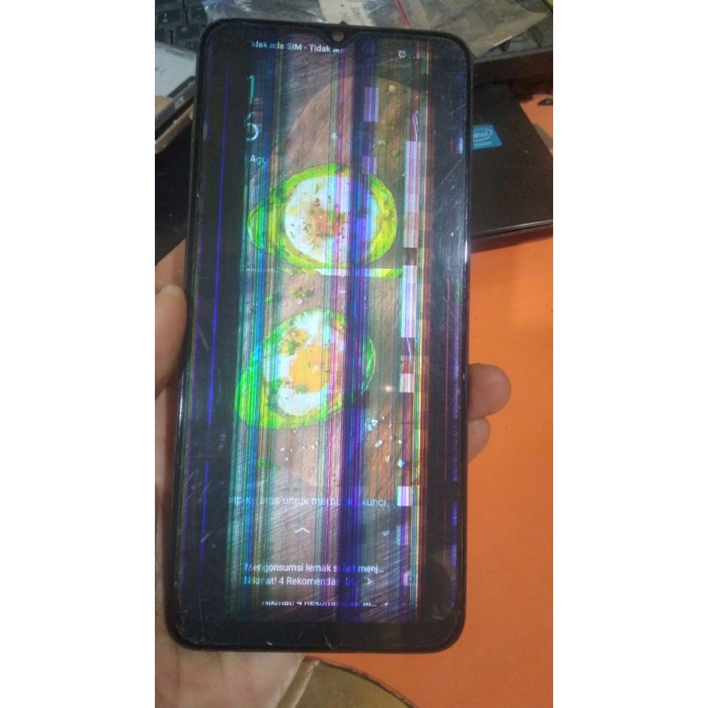 frame lcd oppo A16 ori copotan