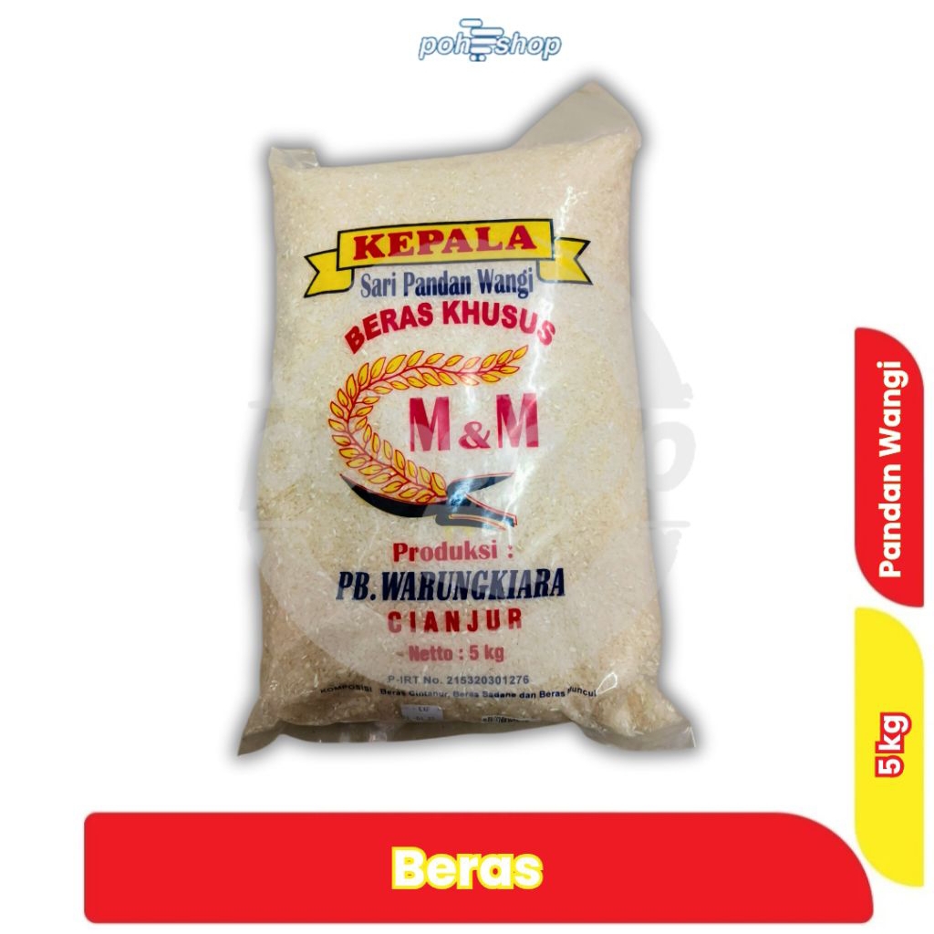 

[Warung Kiara] Beras Pandan Wangi 5 kg