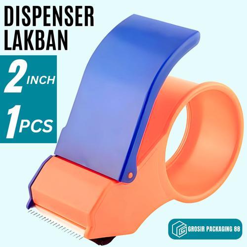 

Tape Dispenser Alat Pemotong Lakban 2 Inch Plastik Tempat Roll Cutter Tape