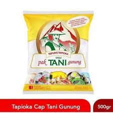 

TAPIOKA CAP PAK TANI GUNUNG 500GRX1