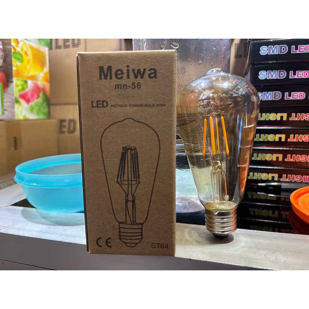 Lampu Cafe Filament Meiwa Cahaya Kuning