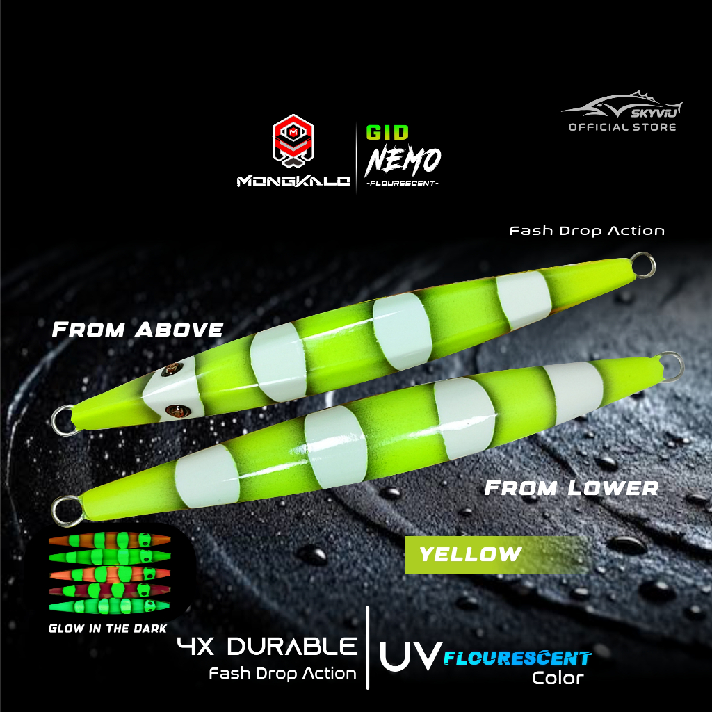 Mongkalo Mekayo noFoil Full-GID Nemo Fluorescent 100 Kuning