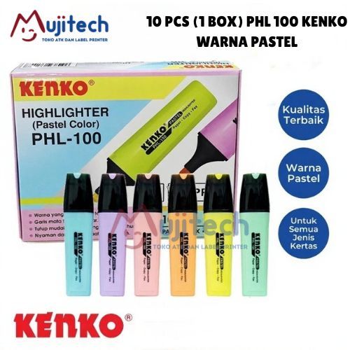 

10PCS STABILO PASTEL PHL 100 HIGHLIGHTER PENANDA WARNA