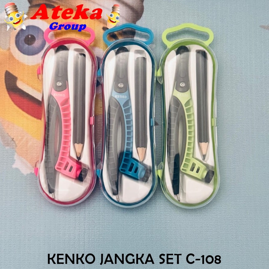 

[1 PCS] KENKO JANGKA SET C-108 JANGKA SET PENSIL BIASA