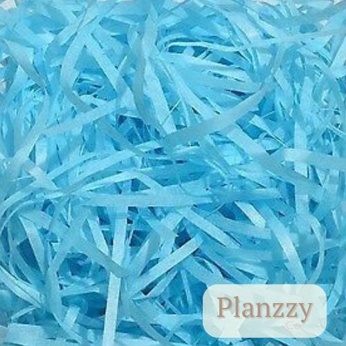 

Planzzy Shreded Paper Kertas Serut Warna Biru, untuk hampers, kado, giftbox