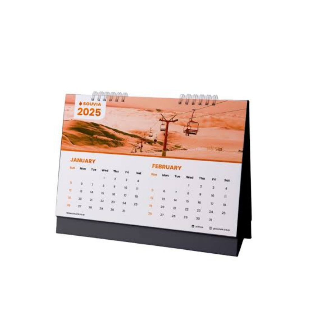 

KALENDER DUDUK MEJA / LANSCAPE / POTRAIT A5 CUSTOM